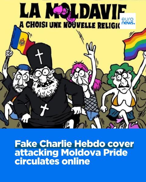 Egy hamisított Charlie Hebdo címlap felhasználása az LMBTQ-mozgalom ellen Moldovában komoly aggodalomra ad okot. Az ilyen cselekedetek nemcsak a diszkrét véleménynyilvánítás határait feszegetik, hanem hozzájárulnak a társadalmi feszültségek növekedéséhez 